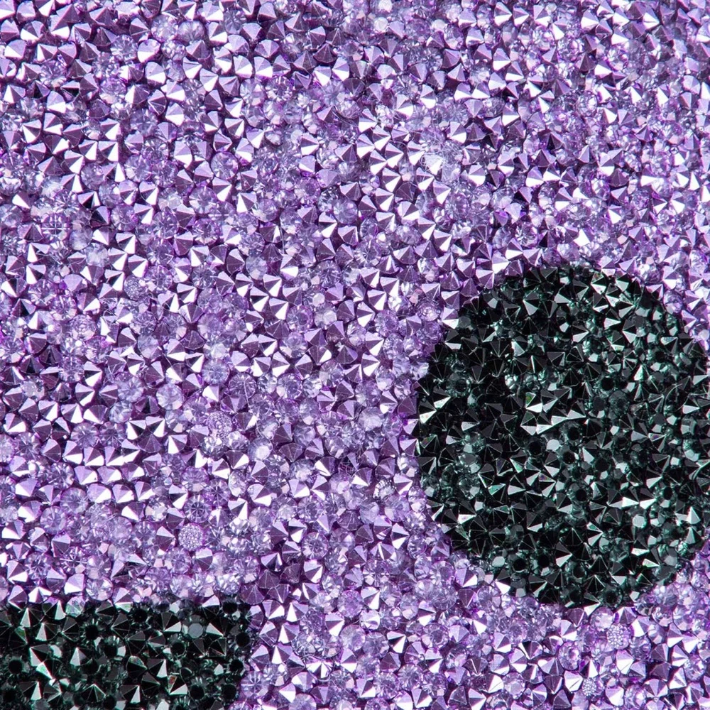 NWT Sparkles Home Friendly Ghost Shaped Rhinestone Pillow Halloween Decor Cute
